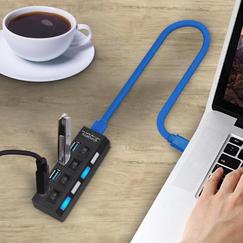 Hoge-snelheid USB-hub met meerdere poorten