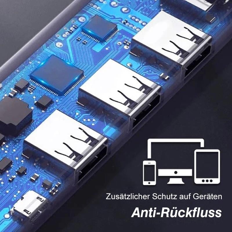 Hoge-snelheid USB-hub met meerdere poorten